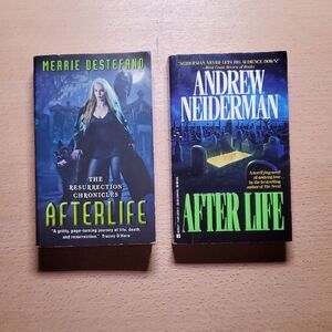 2 Afterlife Paperback Novels By Andrew Neiderman/Merrie Destefano 🌎5/$10🌏
